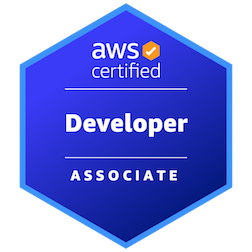 AWS Certified Developer Associate badge