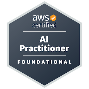 AWS Certified AI Practitioner Foundational badge