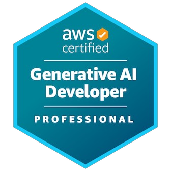 AWS Certified Generative AI Developer Professional badge